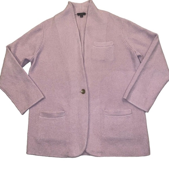 *NWT* J.Crew Cocoon Sweater Blazer in Dried Violet - Picture 10 of 11